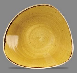 Stonecast driehoekige bowl 23.5cm