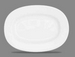 Churchill White ovaal plat bord 33cm